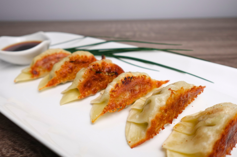 Homemade Gyoza